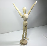 Pose able 8" Miniture Unisex Mannequin, Manikin Model 10182 8