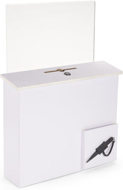 Suggestion box,Donation box,mail box,with clear acrylic sign holder