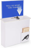 Suggestion box,Donation box,mail box,with clear acrylic sign holder