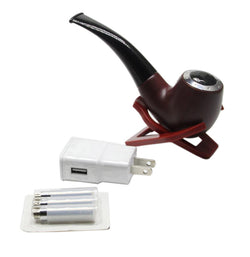 E-Pipe 628 Pipe Imitate Solid Wood Design Healthy Pipe with Gift Box 102715