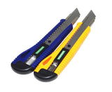 PLASTIC UTILITY KNIFE BOX CUTTER PLASTIC SAFETY CUTTER 102718 3PK