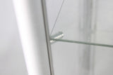 Aluminum Glass Display Showcase, Swing Door with Locks 102729
