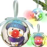 CJ101E 3" Blinking Snowman Ornament * GREAT Holiday Gift *102760
