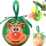 CJ100G 3" Blinking Rudolph Ornament * GREAT Holiday Gift *102761