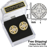 E247 Forever Gold Or Silver Plated Ring With Star Earrings102803-Gold