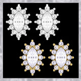 E148 Forever Gold Plated Marquis Earrings102820-Gold