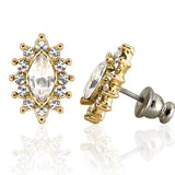 E148 Forever Gold Plated Marquis Earrings102820-Gold