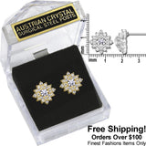 E245 Forever Silver Plated Cluster Earrings102860-Silver