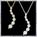 N850S Forever Silver Cubic Zirconia Journey Of Life Necklace102963