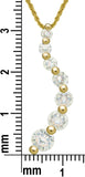 N850S Forever Silver Cubic Zirconia Journey Of Life Necklace102963