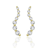 E250G Forever Gold Plated C.Z. Journey Of Life Earrings102990