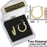 E221 Forever Gold Plated Small Full Hoop Earrings102997 Gold