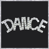 P656 Forever Silver Swarovski Crystal "DANCE" Pin103038
