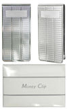 MC065 Money Clip In Silver Euro Size & Design103066