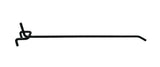 Peg Hook Pegboard Hook Pegwall Hook Wire Hook Metal Peg Hook Metal Gridwall Hook 10308-10"-100PK