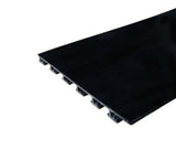 One Sided Slatwall Plastic Slatwall Panel Merchandising Slatwall Board
