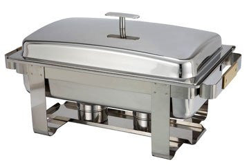 8 Qt Full Size, Gold Accent Chafer 103333