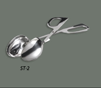 Double Spoon, Mirror Finish Salad Tong, 10",6 pieces 103378