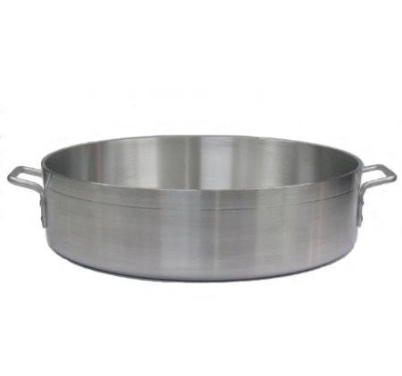 Aluminum Brazier Pan, 18 Qt, 6.0 mm, 15.8" x 5.5" (Dia x Depth) 103473