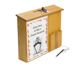 Box,Collection Donation Charity,Suggestion,Fund raising with Acrylic Sign Holder