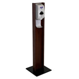 Hand Sanitizer Dispenser Stand, Mahogany 10400003