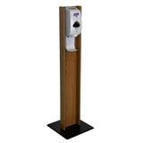 Hand Sanitizer Dispenser Stand, Medium Oak 10400004
