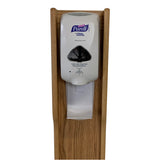 Hand Sanitizer Dispenser Stand, Elegant Design, Light Oak 10400007