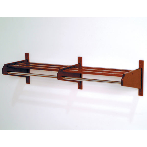 72" Oak Coat & Hat Rack 104095