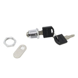 Tubular Cam Lock, 0.63" Cylinder, Keyed Alike #0501, Model 2400AS, NEW 1040LOCK