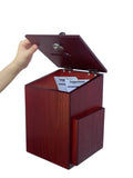 Donation Box Suggestion Box Charity Box Ballot Box Fundraising Box Collection Box 6-3/4''W x 9-7/8'' 1040S