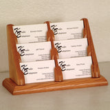 6 Pocket Countertop Business Card Holder 104141