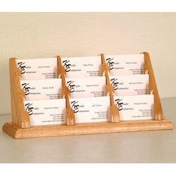 9 Pocket Countertop Business Card Holder 104142