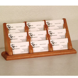 9 Pocket Countertop Business Card Holder 104144