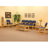 Prairie Three Seat Chair w/Center Arms 1041452