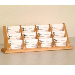12 Pocket Countertop Business Card Holder 104145
