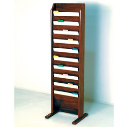 Free Standing 10 Pocket Letter Size File Holder 104155