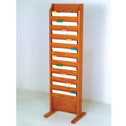 Free Standing 10 Pocket Letter Size File Holder 104156