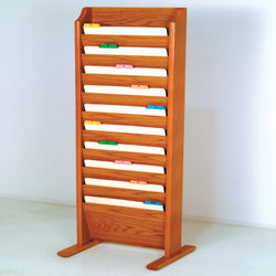 Free Standing 10 Pocket Legal Size File Holder 104195