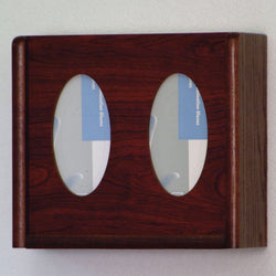 2 Pocket Glove/Tissue Box Holder   Oval 104232