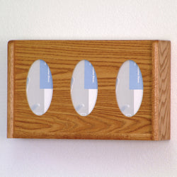 3 Pocket Glove/Tissue Box Holder   Oval 104236