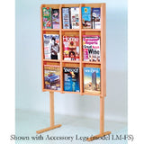 Divulge 9 Magazine/18 Brochure Wall Display w/Brochure Inserts 104301