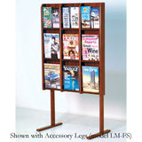 Divulge 9 Magazine/18 Brochure Wall Display w/Brochure Inserts 104302