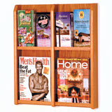Divulge 4 Magazine/8 Brochure Wall Display w/Brochure Inserts 104315