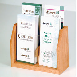 Countertop 4 Pocket Brochure Display 104376