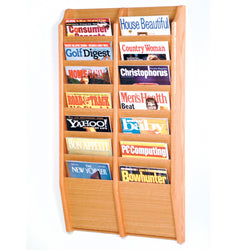 Cascade 14 Pocket Magazine Rack 104415