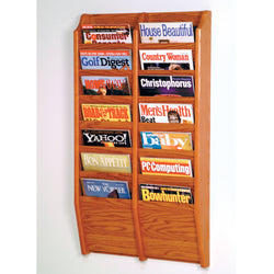 Cascade 14 Pocket Magazine Rack 104417
