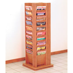 Cascade Spinning Floor Display with 40 Magazine Pockets 104423