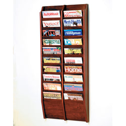 Cascade 20 Pocket Magazine Rack 104428
