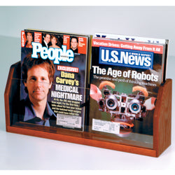 Countertop 2 Pocket Magazine Display 104437