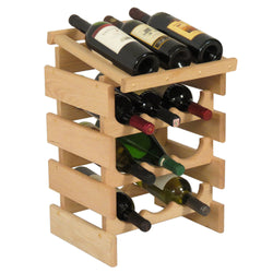 12 Bottle Dakota Wine Rack with Display Top 104535